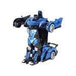 Modrý Transformer na diaľkové ovládanie 1:10