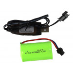 Zelené terénne auto R/C – 1:24