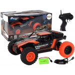 Oranžové terénne auto R/C – 1:24
