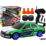 Zelené športové autíčko R/C – 1:24