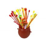 Arkádová rodinná hra - Postavte si kuracie hniezdo s palicami