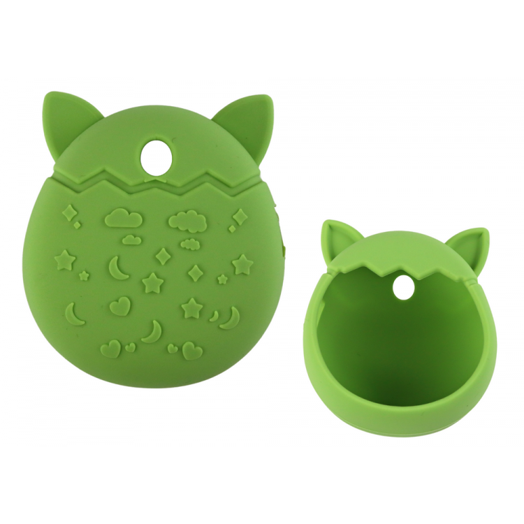 Zelený obal na Tamagotchi