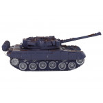 Tmavo-modrý R/C Tank – 27MHz 1:18