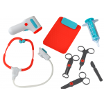 Sada malého lekára, zdravotnícky vozík, röntgen, EKG príslušenstvo