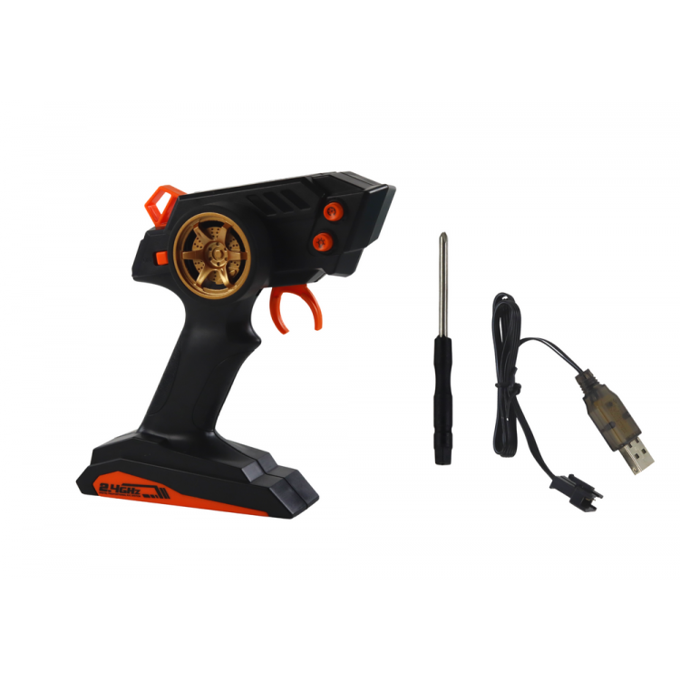 RC Veľké športové auto 1:10 – tyrkysová, čierna