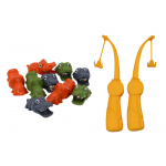 Hra Lov krokodílov - magnetický hnedý krokodíl