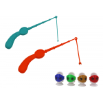 Rybolov stôl- arkádová hra Oranžový dinosaurus