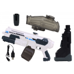 Elektrická vodná puška M416 - biela