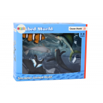 Sada figúrok morských živočíchov, ryby – 5 kusov