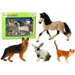 Sada figúrok domácich miláčikov – 4 kusy