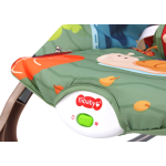 Hojdacie kreslo 2v1, motív lesné zvieratká Hojdacie kreslo 2v1, motív lesné zvieratká