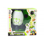 Arkádová hra - Kozmonaut skákajúci z vesmírnej rakety