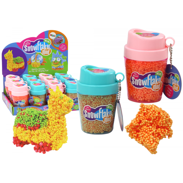 Squishy polystyrénové guličky - oranžové