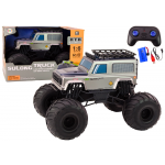 Terénne auto na diaľkové ovládanie 1:6 - Sivé