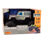 Terénne auto na diaľkové ovládanie 1:6 - Sivé