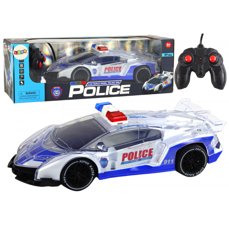 Policajné športové auto na diaľkové ovládanie 1:16 Policajné športové auto na diaľkové ovládanie 1:16
