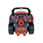 Súprava motora z auta na šrobovanie - červený