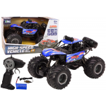 Terénne auto na diaľkové ovládanie 1:8 - modré