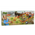 Arkádová hra – Hoď vrecko, obruč – dinosaurus