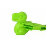Kliešte na výrobu snehových gúľ – zelený Dinosaurus