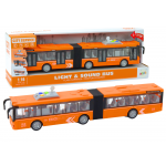 Mestský oranžový autobus 1:16 – svetelné a zvukové efekty