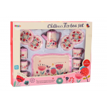 Čajová súprava ružová – 12ks.