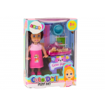 Mini bábika so šteniatkami a príslušenstvom