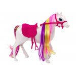 Figúrka koňa na česanie – biely