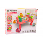 Arkádová hra – Rybičky ružový stôl