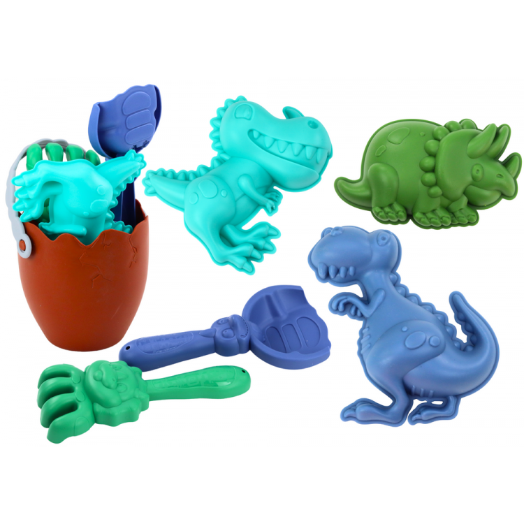 Piesková sada s formičkami – Dinosaurus Piesková sada s formičkami – Dinosaurus