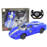 Športové auto na diaľkové ovládanie 1:16 R/C - Modré