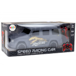 RC auto na diaľkové ovládanie s dinosaurom 1:10 - sivé
