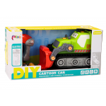 DIY Pásové rýpadlo na demontáž – zelená