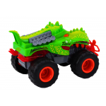 Terénne auto Dinosaurus T-Rex, svetlá, zvuky - zelená
