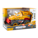 Auto Off-road, sklápač Dinosaurus – oranžový