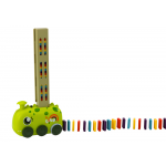 Dinosaurie auto na batérie - farebné domino