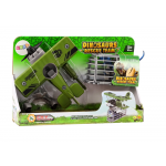 Lietadlo s klietkou na prepravu dinosaurov, skrutkovač – zelená