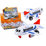 Osobné lietadlo, zvuky jazdy, svetlá – biela