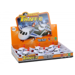 Osobné lietadlo, zvuky jazdy, svetlá – biela