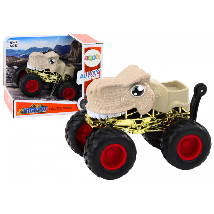 Terénne auto Dinosaurus – béžová
