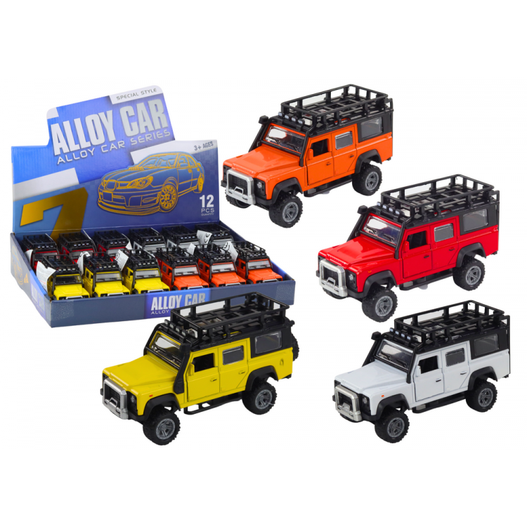 Terénne auto 1:32 kovové