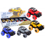 Terénne auto 1:32, kovové, gumené kolesá, svetlá, zvuky