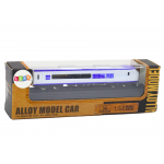 Zberateľský kovový model vozňa 1:48, bielo-modrý