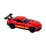 Športové auto 1:32, kovové - červená