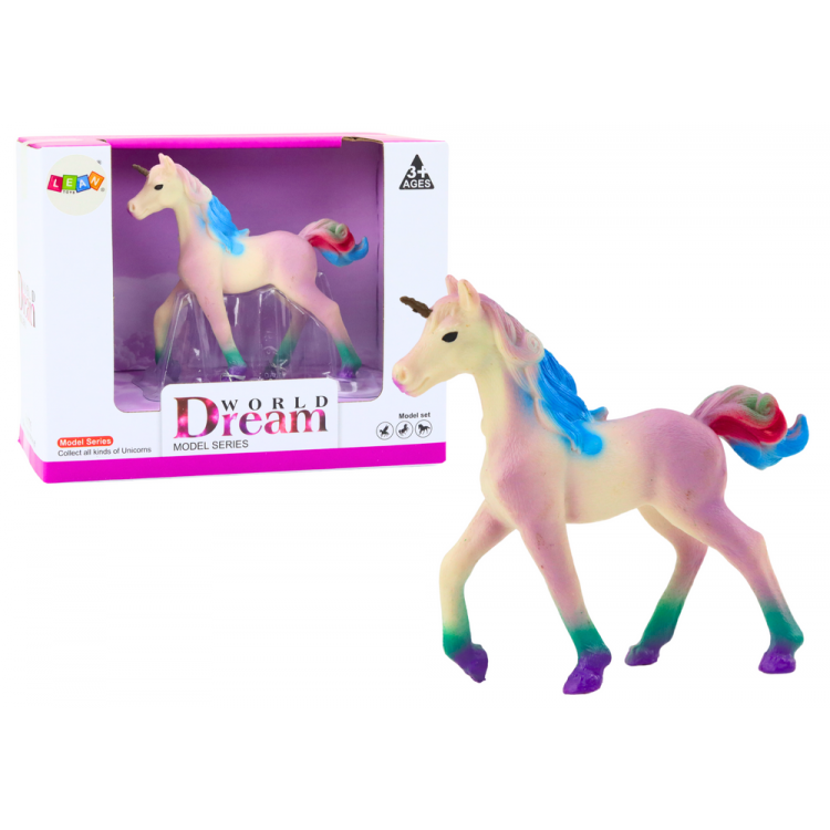 Zberateľská figúrka Malý jednorožec - fialový 8 cm