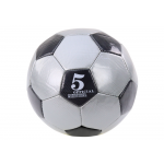 Futbalová lopta 24 cm, veľkosti 5 - šedá