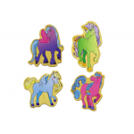 Súprava drevených magnetiek Jednorožce - 20 kusov