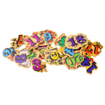 Sada drevených magnetiek Čísla - 20 kusov