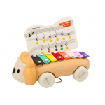 Činely na kolesách, nástroj pre deti - Lev