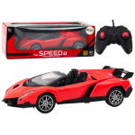 RC športové auto na diaľkové ovládanie 1:16 červené